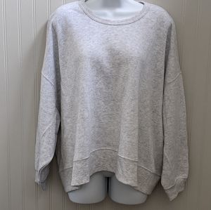 NWT gray oversized Ocean Drive sweatshirt
